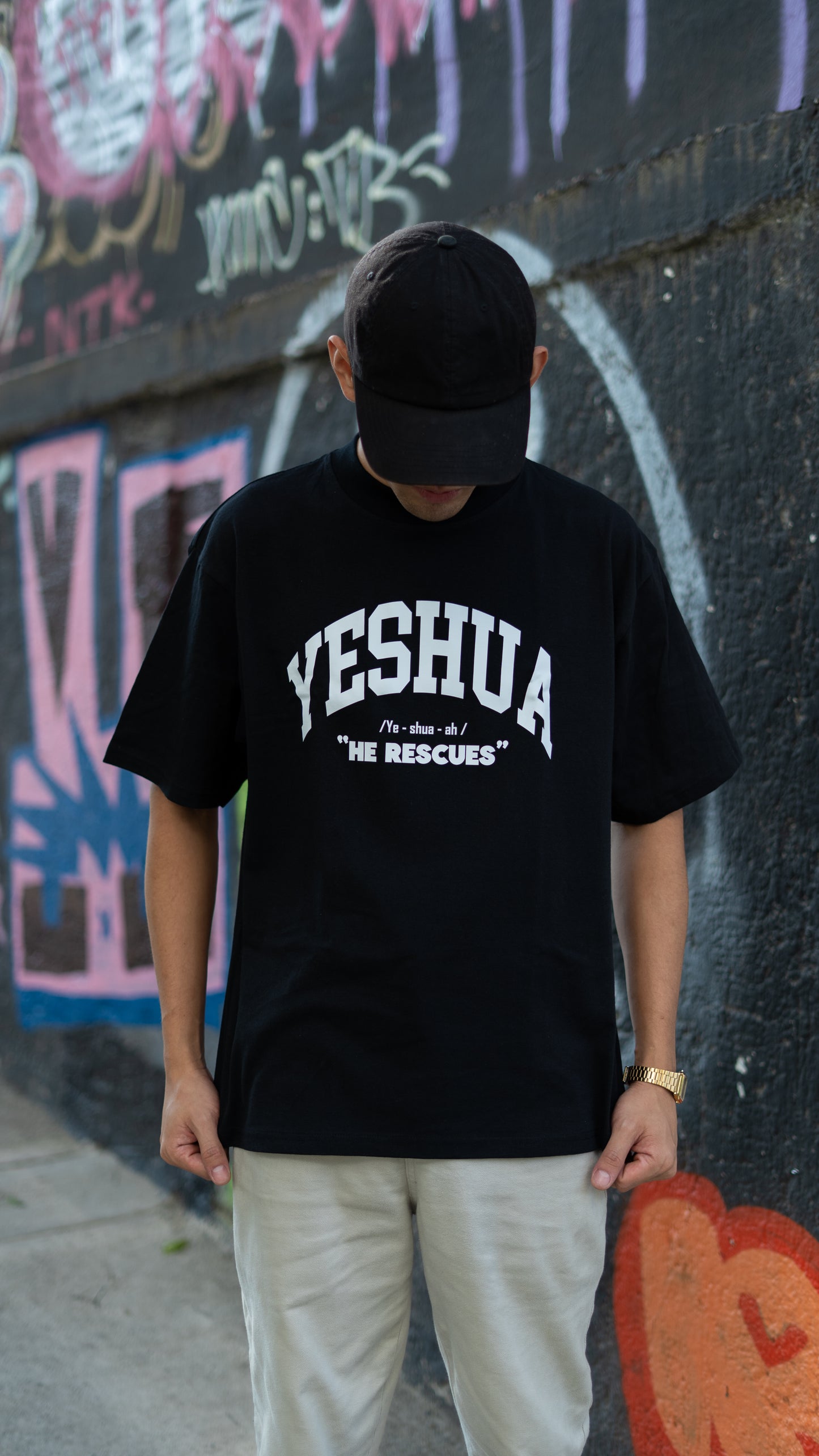 Playera Oversized Yeshua