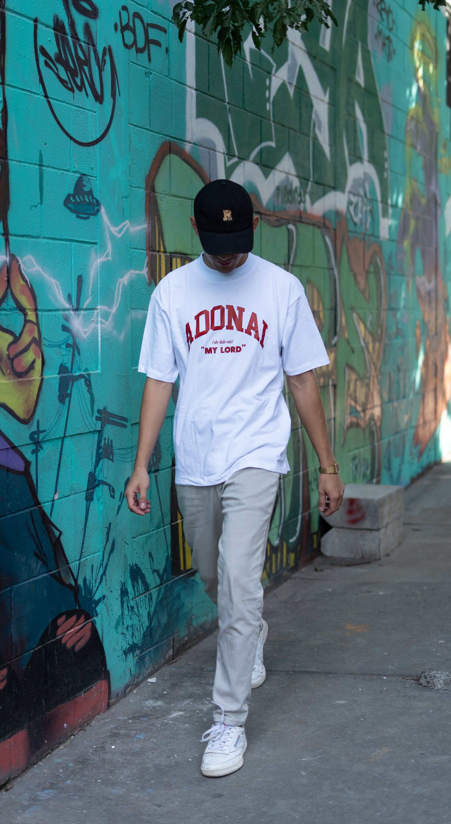 Playera Oversized Adonai