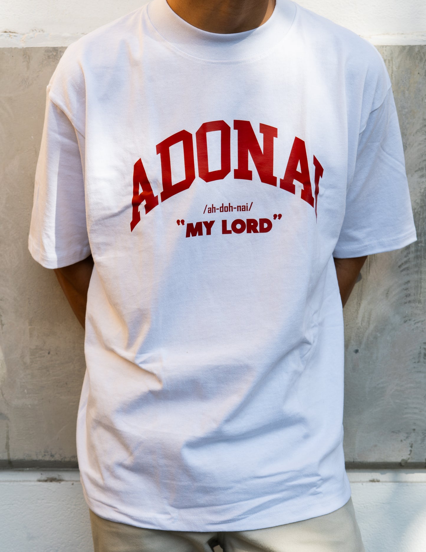 Playera Oversized Adonai