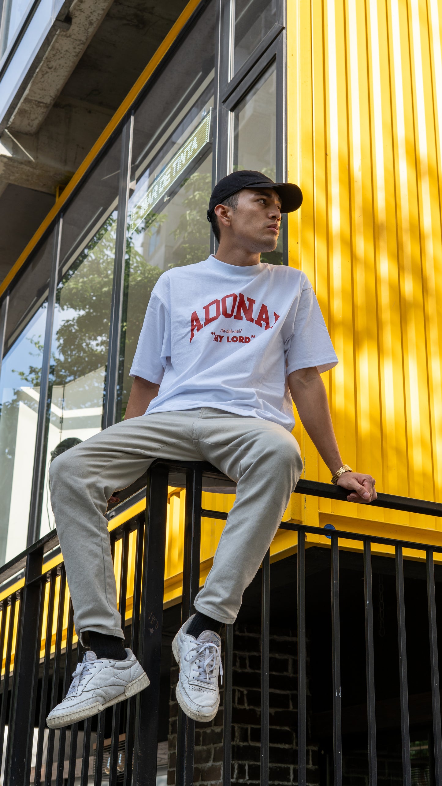 Playera Oversized Adonai