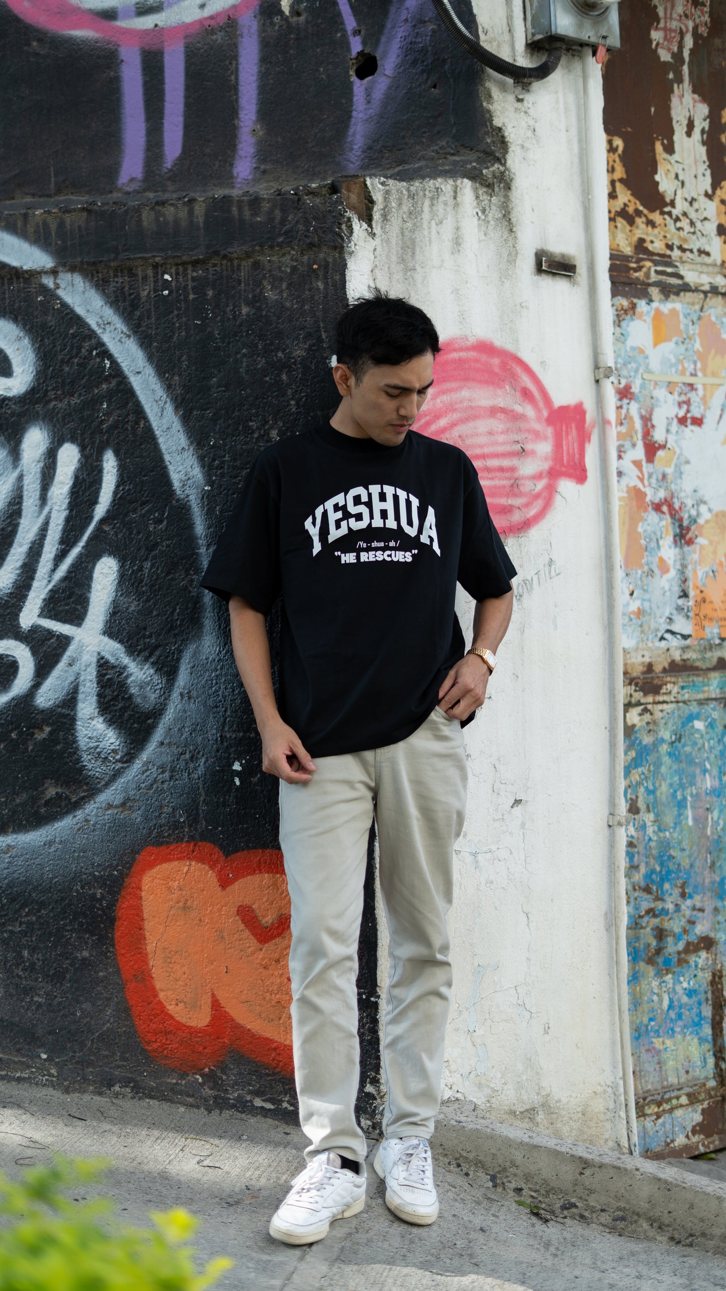 Playera Oversized Yeshua