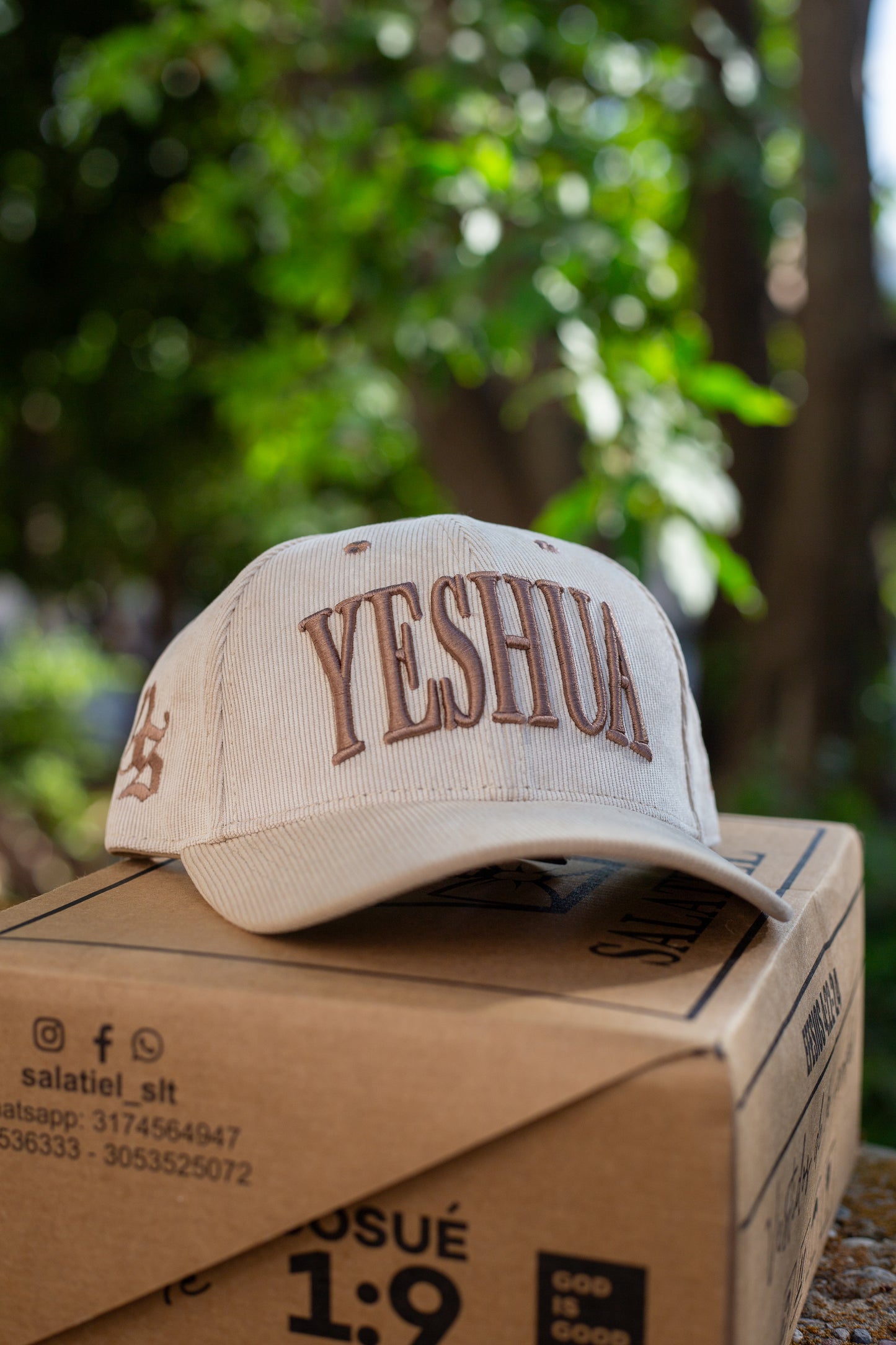 GORRA YESHUA BEIGE